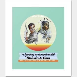 Shawn and Gus. Posters and Art